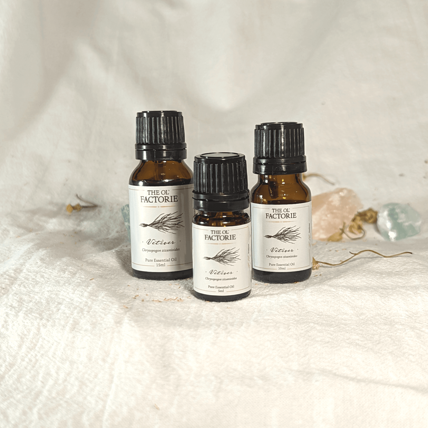 5ml 10ml 15ml Vetiver Essential Oil