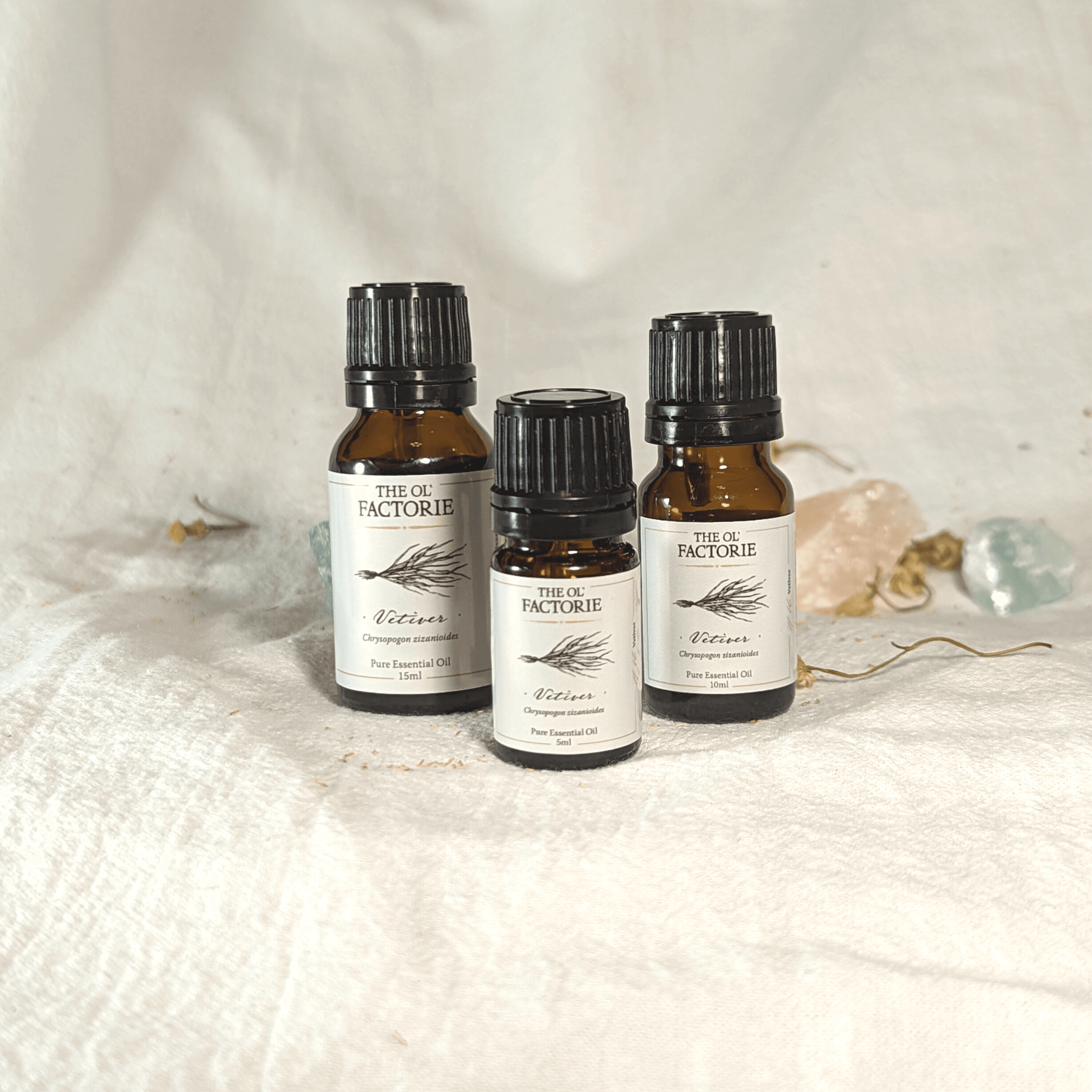 5ml 10ml 15ml Vetiver Essential Oil