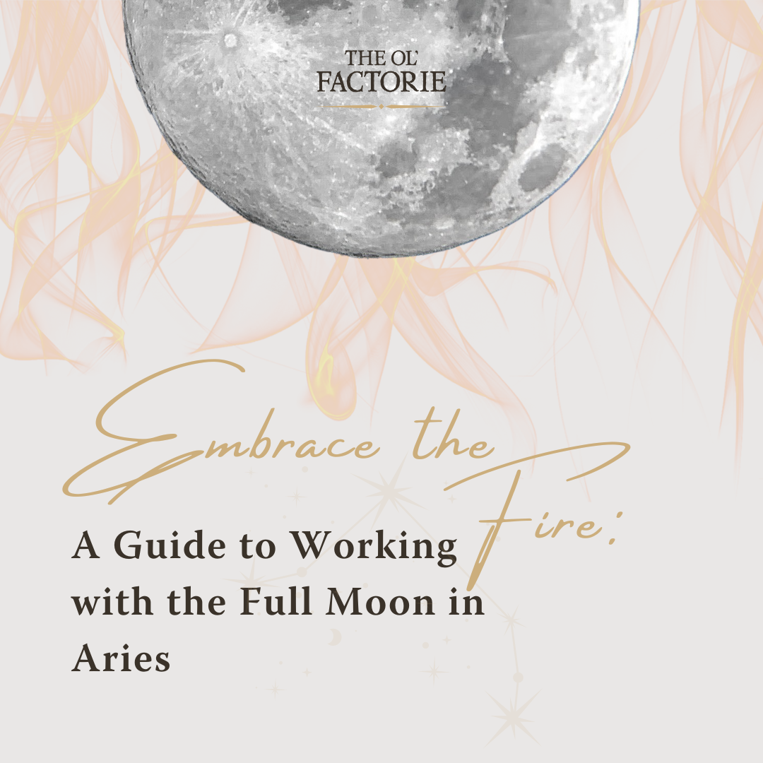 Embrace The Fire: Aries Full Moon Digital Guidebook